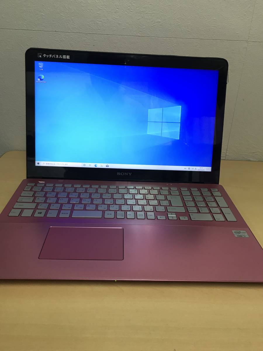 ジャンク品】SONY VAIO Fit 15A SVF15N1A1J ブラック Intel Core i3