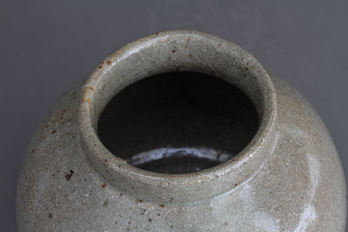李朝　高麗　壺　骨董品　アンティーク　青磁　朝鮮　韓国 古】2218 高麗青磁壺 朝鮮 李朝 韓国 高麗 青磁 時代品(高麗)｜売買