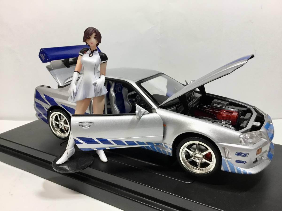 JOYRIDE 1／18 ワイルドスピード 日産スカイライン GT-R R34 