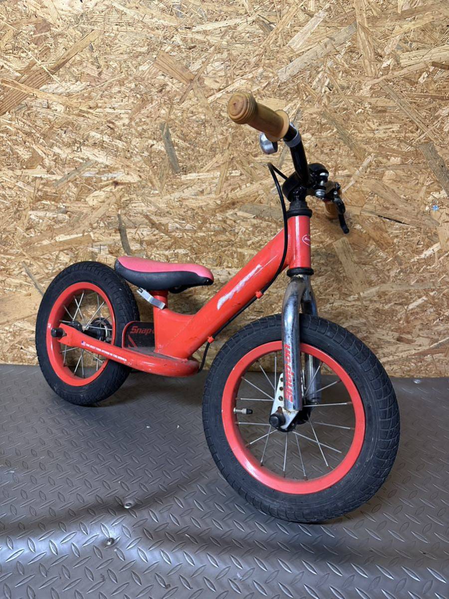 希少 スナップオン 12インチ ファーストバイク キックバイク 子供用