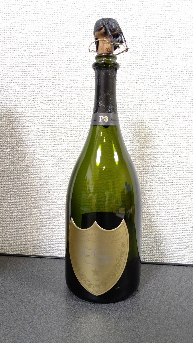 希少品】ドンペリニョン P3 1993 空き瓶 （ドンペリニヨン P3 1993年 