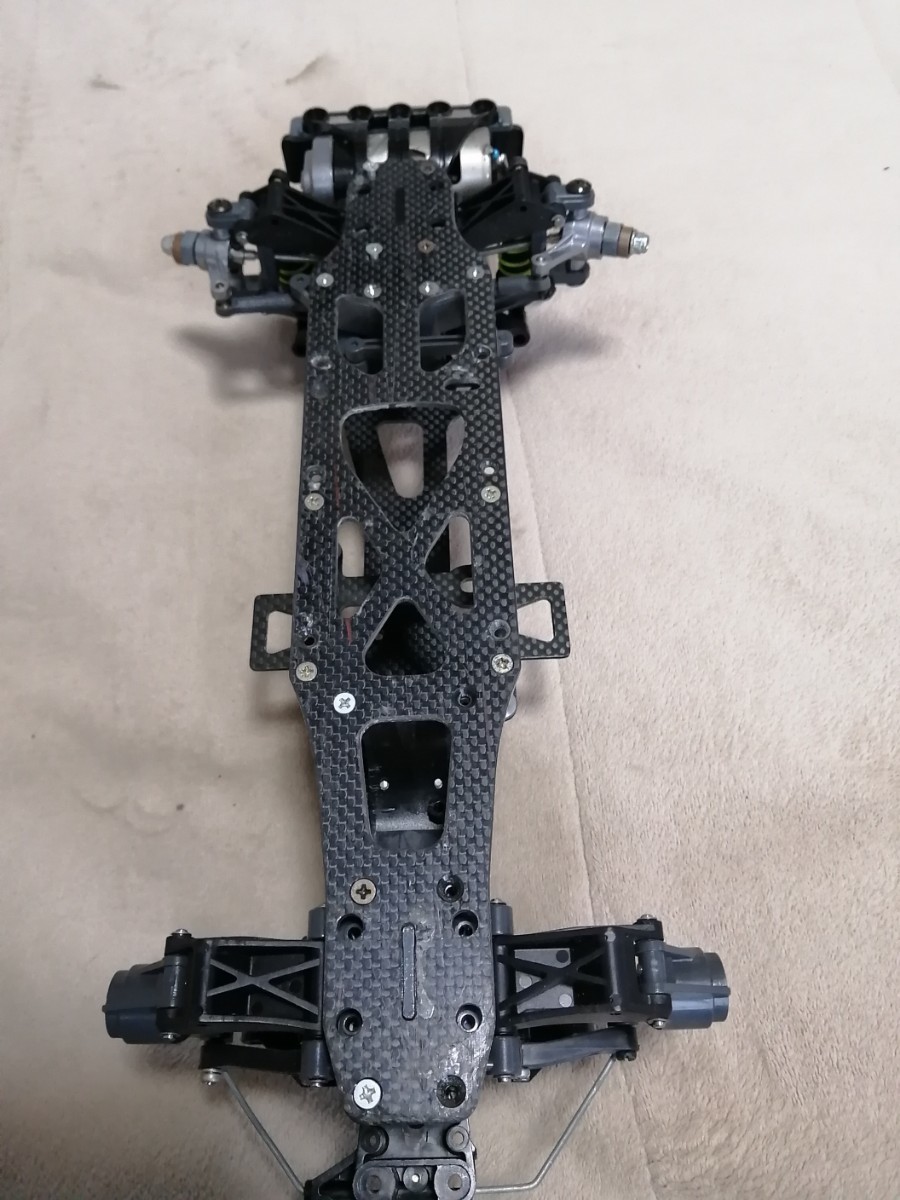 タミヤ TA03F上下カーボンシャーシ モーターその他付 タミヤ