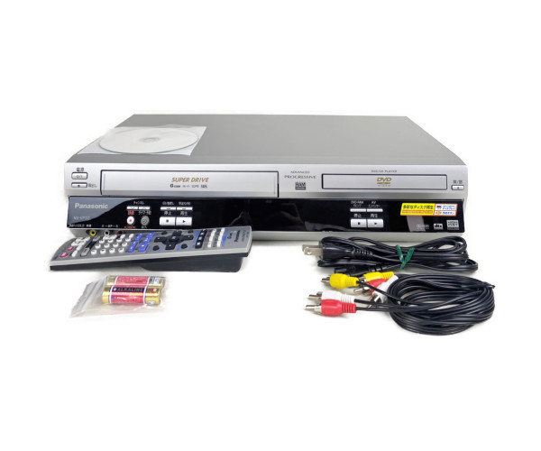 【完動品】パナソニック DVD VHS 一体型 ビデオデッキ NV-VP33 完動品 美品 Panasonic ビデオ一体型DVDプレーヤー NV-VP33-S 貴重