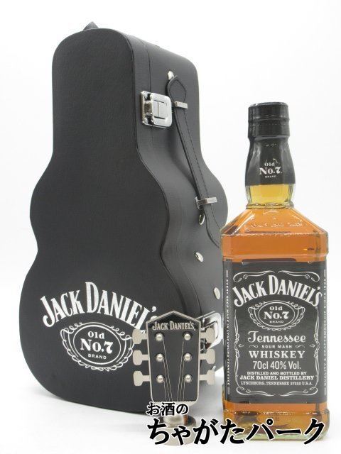 ジャックダニエル ブラックラベル ギターボックス 替栓付き 並行品 40