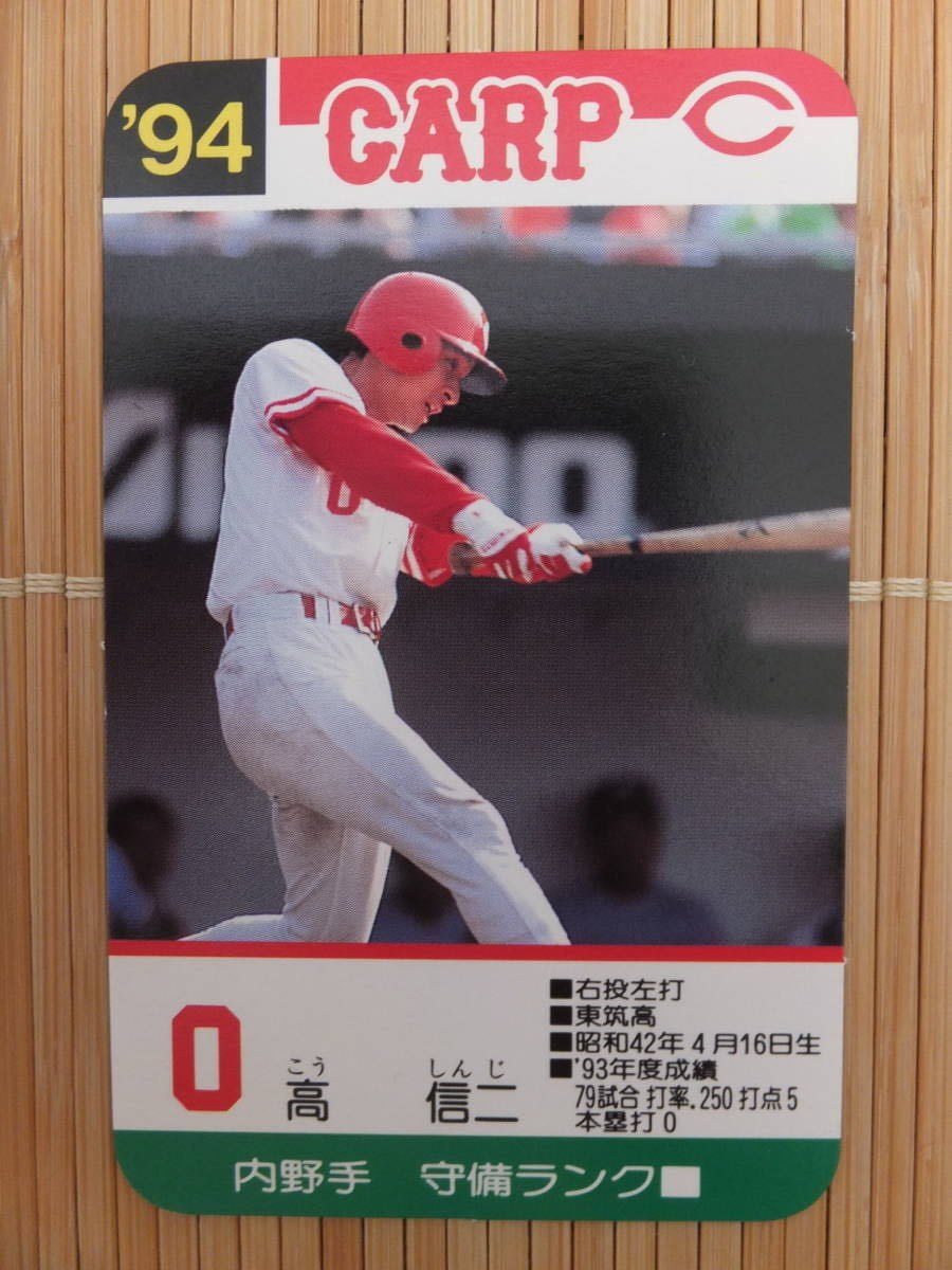 タカラ　プロ野球カード　昭和58年版　広島 タカラ プロ野球カード 昭和58年版 広島