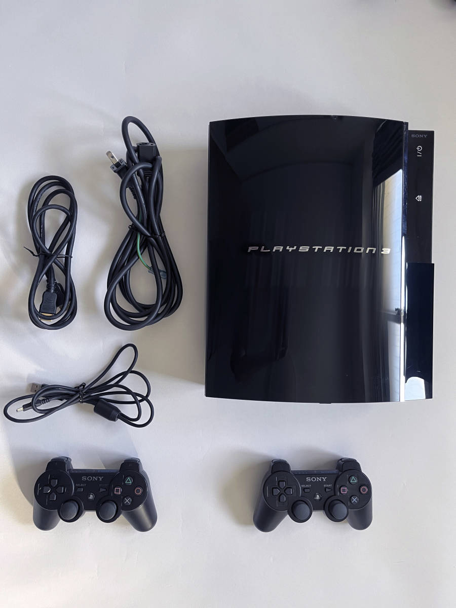 PS3初期型 ソフト15本付き！ 60GB ブラック SONY PlayStation3 CECHA00 