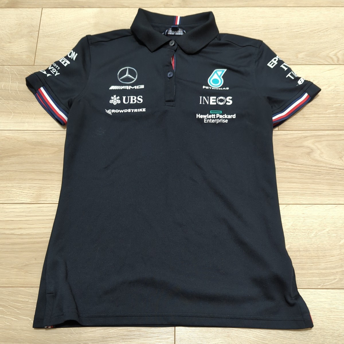 2021 メルセデスAMGペトロナスF1 チーム支給品 ポロシャツ 