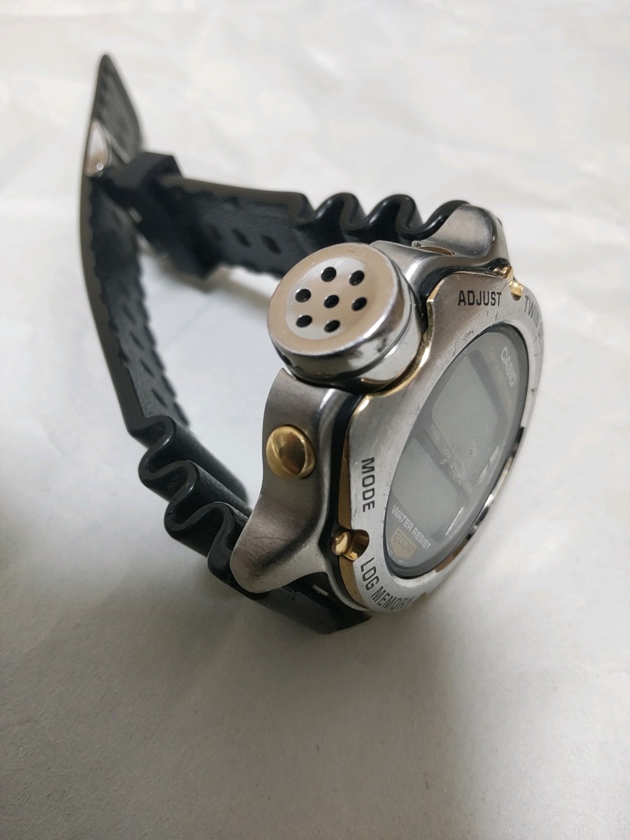 CASIO ログメモリー DEP-600 潜水王 オマケ付 ダイビング 送料安 DEP