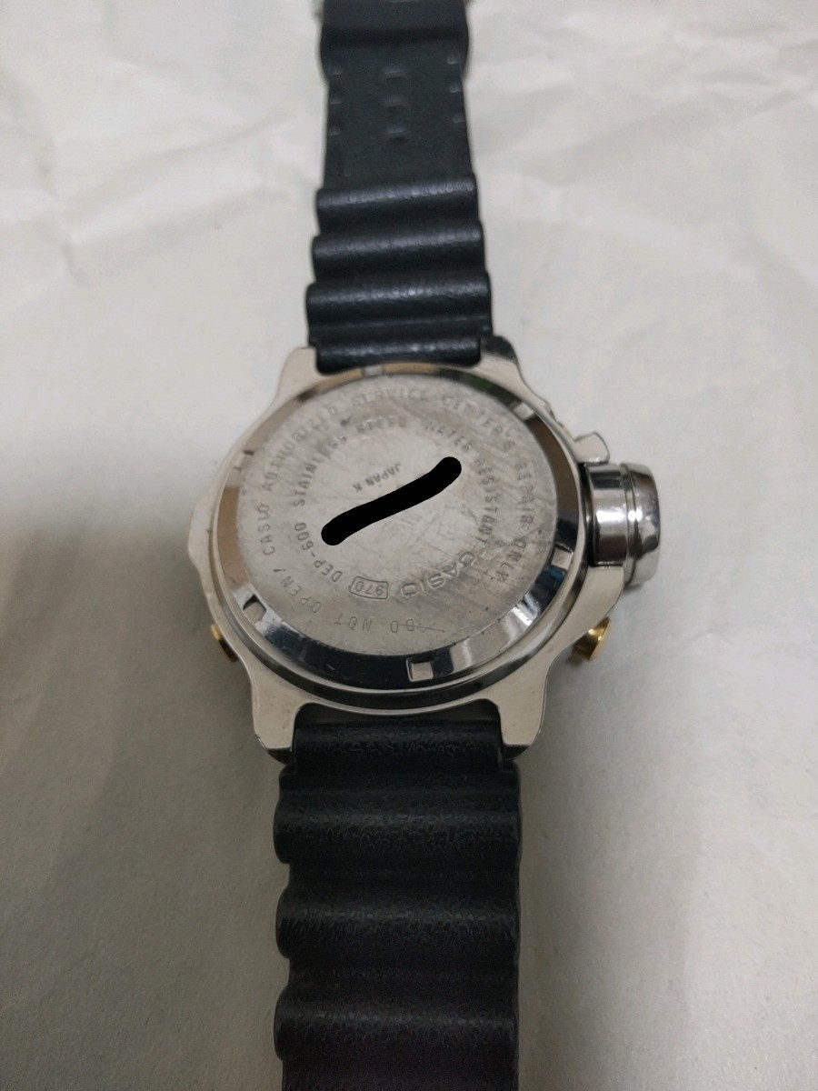 CASIO ログメモリー DEP-600 潜水王 オマケ付 ダイビング 送料安 DEP