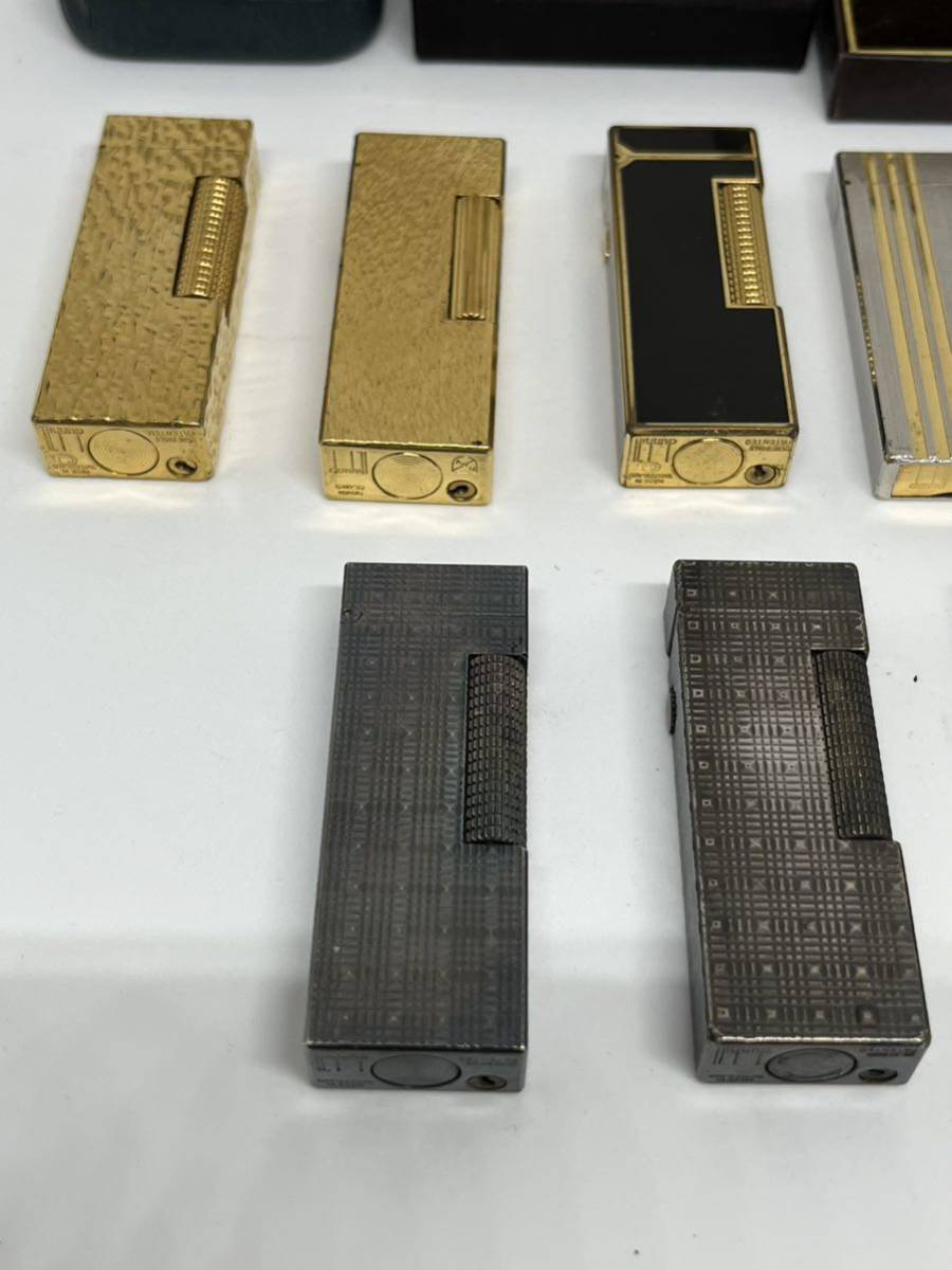1円 ダンヒル dunhill ガスライター 16点 まとめ セット 大量まとめ 