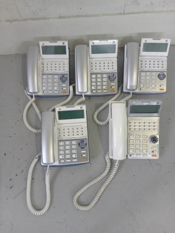 S様 ▽ サクサ ビジネスフォン 5台セット / TD615 TD710 オフィス 会社