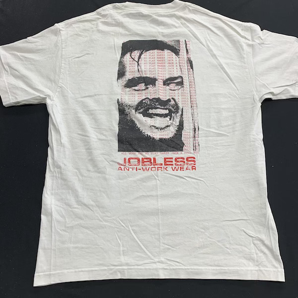 1円スタート！JOBLESS ANTI-WORK WEAR Tシャツ ヴィンテージ オールド 