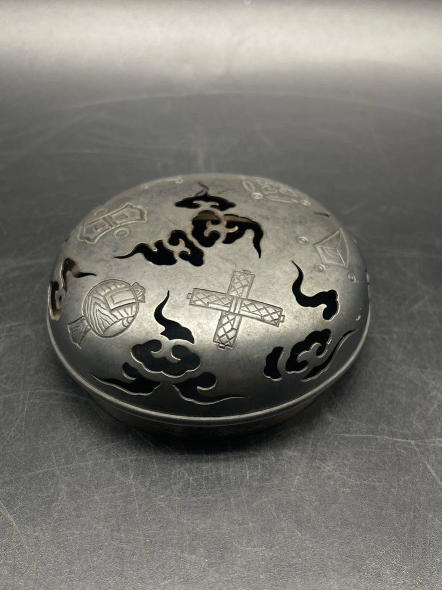蔵六蔵☆香炉蓋 純銀66g 刻印あり(銀製)｜売買されたオークション情報