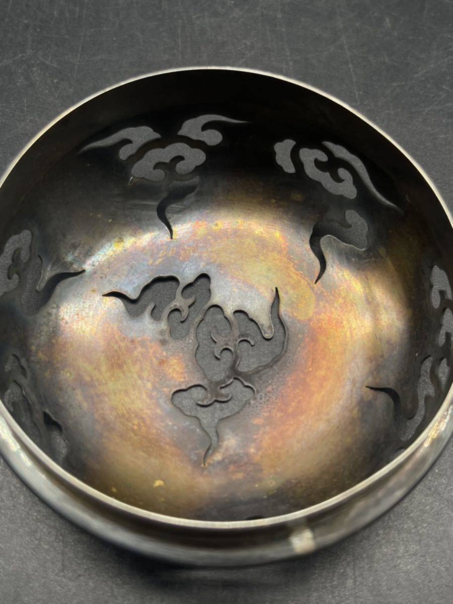 蔵六蔵☆香炉蓋 純銀66g 刻印あり(銀製)｜売買されたオークション情報