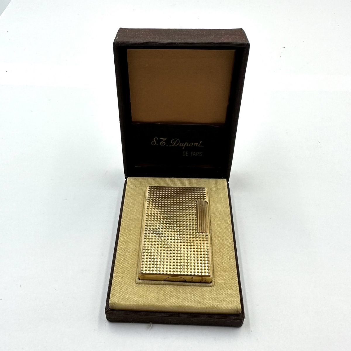M174-ST1-147 S.T.Dupont デュポン ガスライター ローラー式 ゴールド 