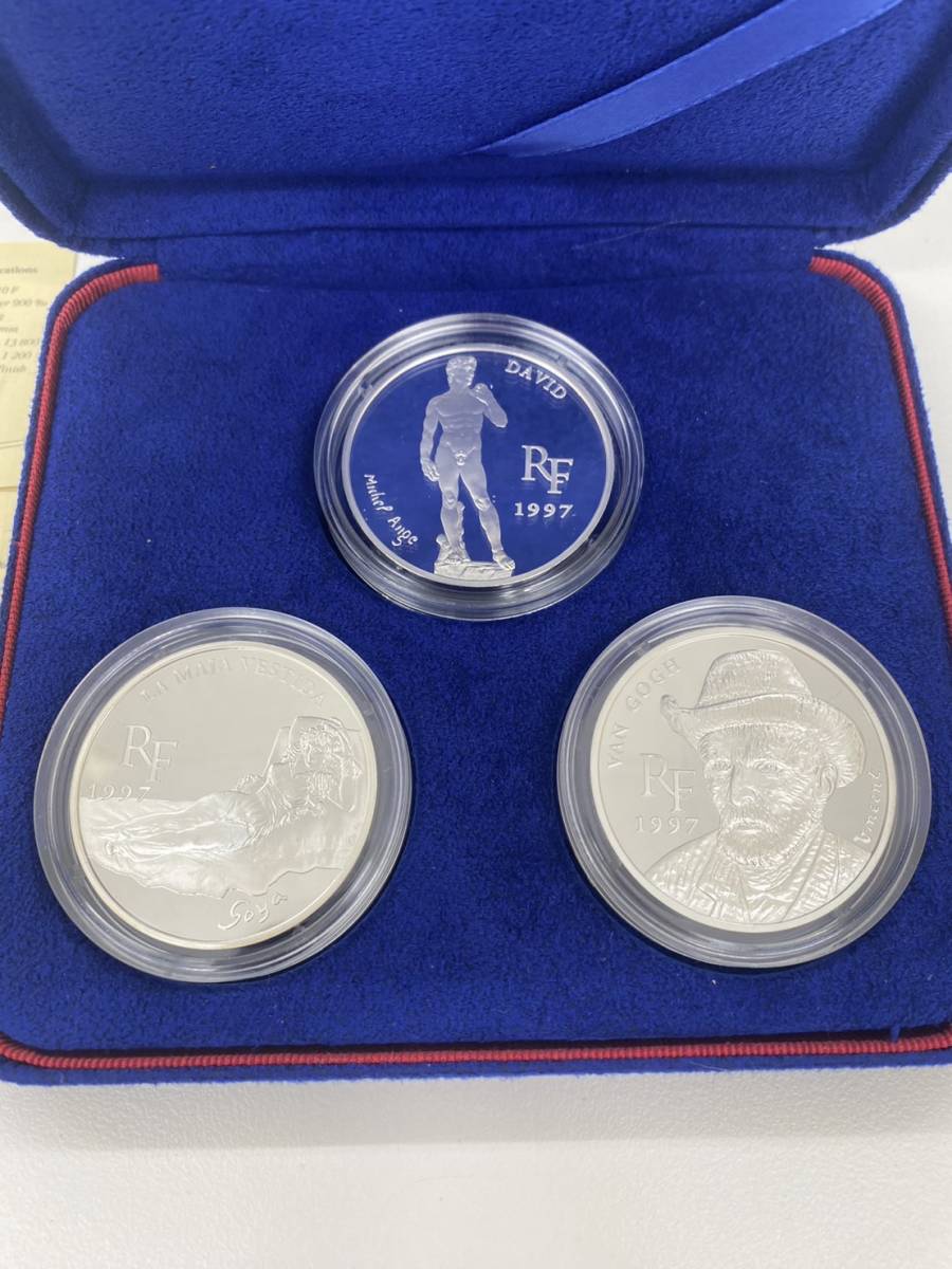 保管品 MONNAIE DE PARIS ヨーロッパ 美術館 名作 記念 コイン 硬貨