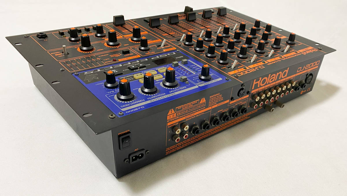 起動確認済】ROLAND ローランド DJ-2000 DJミキサー PROFESSIONAL DJ 