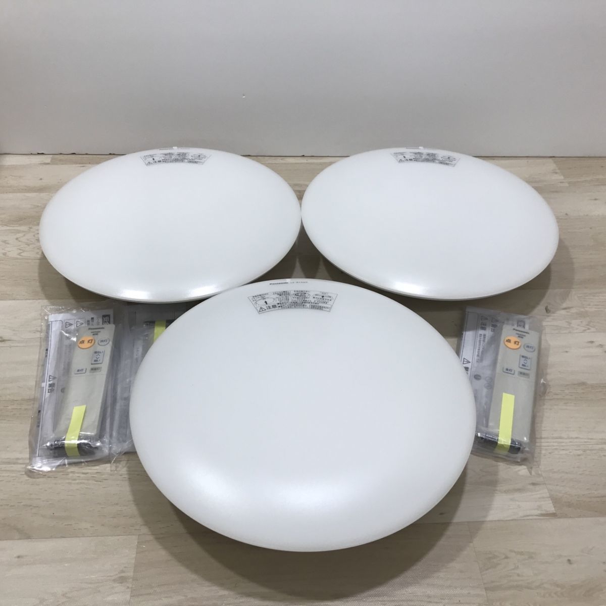 3点セット Panasonic シーリングライト LE-RC06D LED照明器具 22年製  