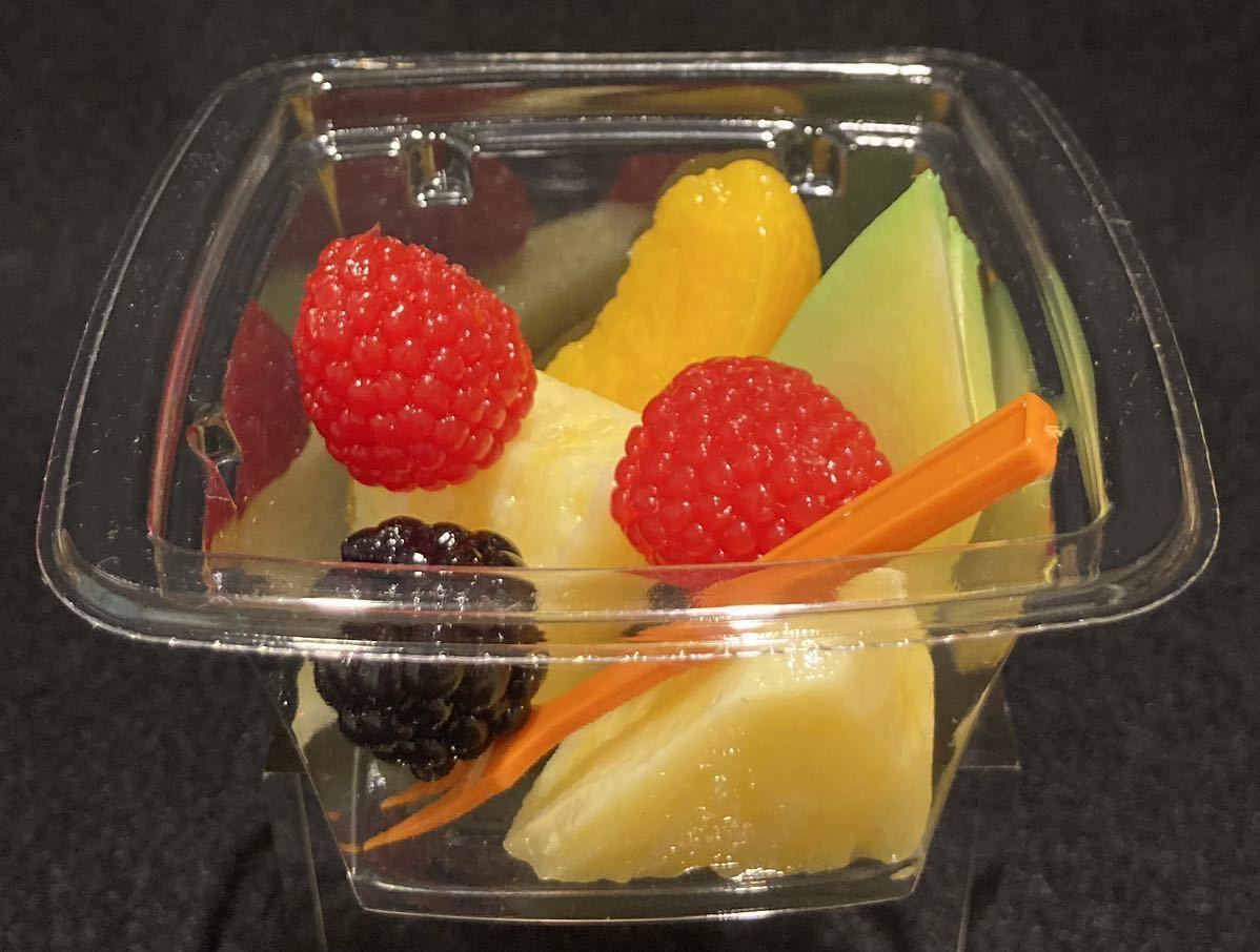食品サンプル　カットフルーツカップ　B