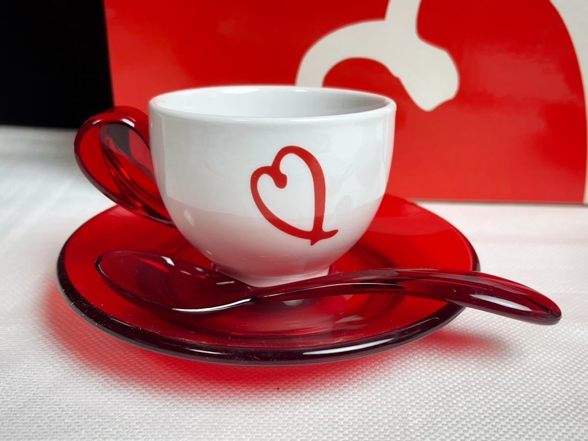 □ 未使用 guzzini set LOVE イタリア グッチーニ社 エスプレッソ 
