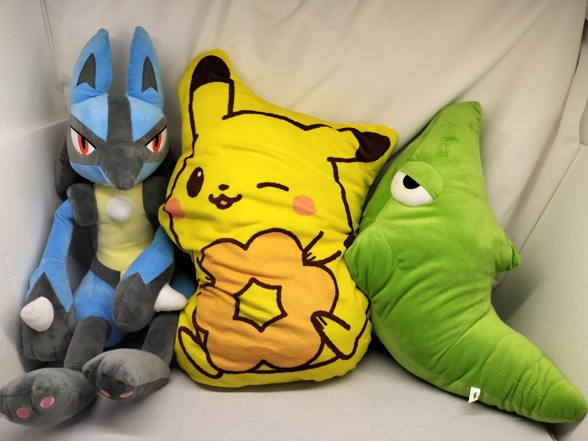 1円～ポケモン ピカチュウ クッション ぬいぐるみ ゾロア ウパー