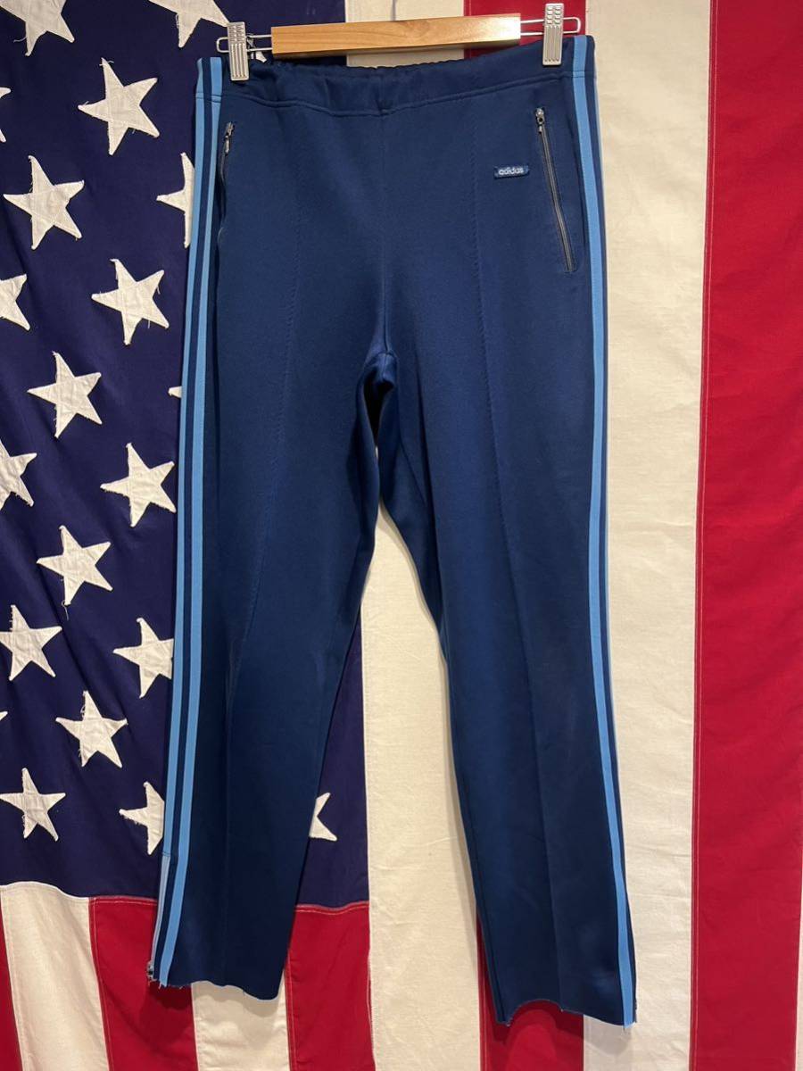 60s 70s★アディダス★西ドイツ ジャージパンツ★トラックパンツ★3 ☆adidas☆アディダス☆60s☆70s☆西ドイツ製☆デサント製☆トラック