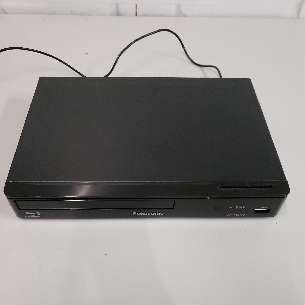 506y1602★パナソニック ブルーレイプレーヤー フルHDアップコンバート対応 ブラック DMP-BD90