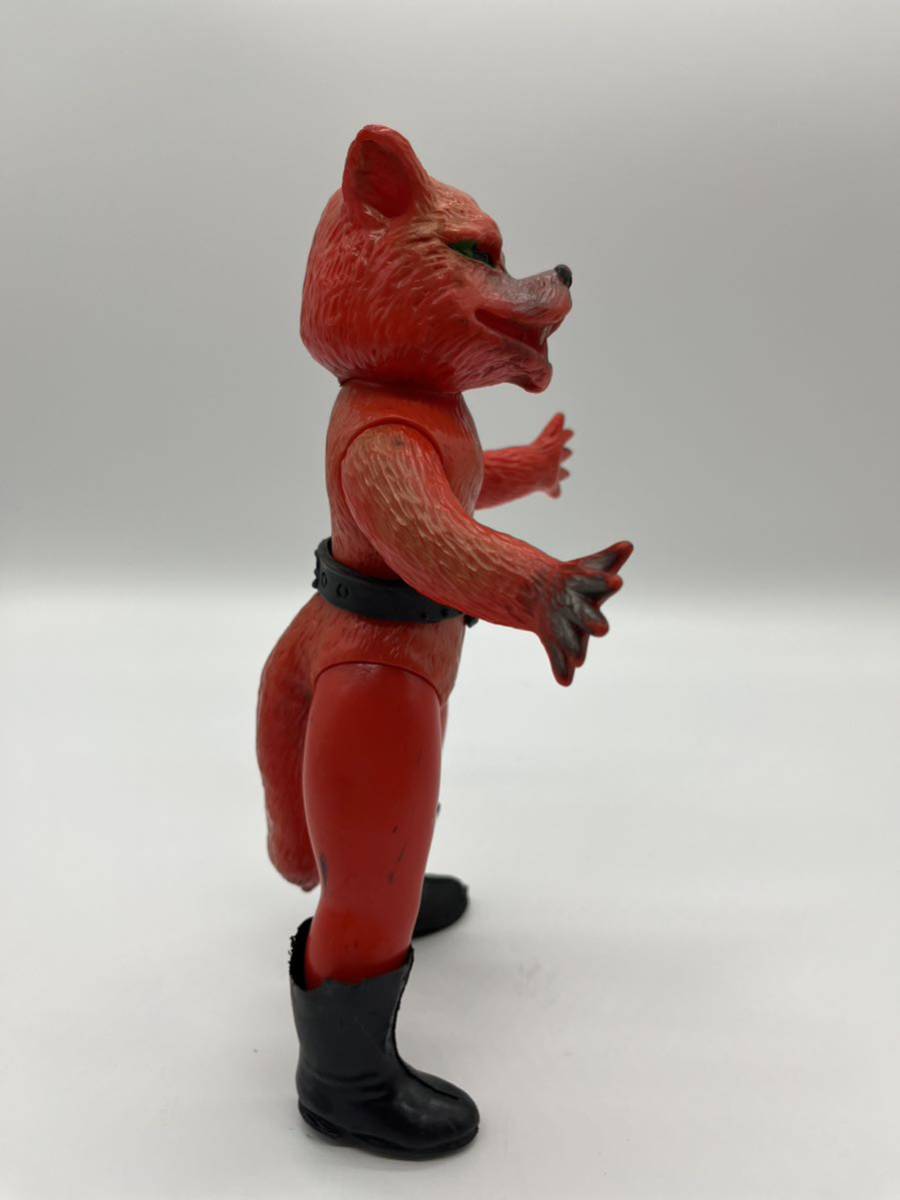 ムササビートル ソフビ人形 当時物 バンダイ製 旧バンダイ 中古品  