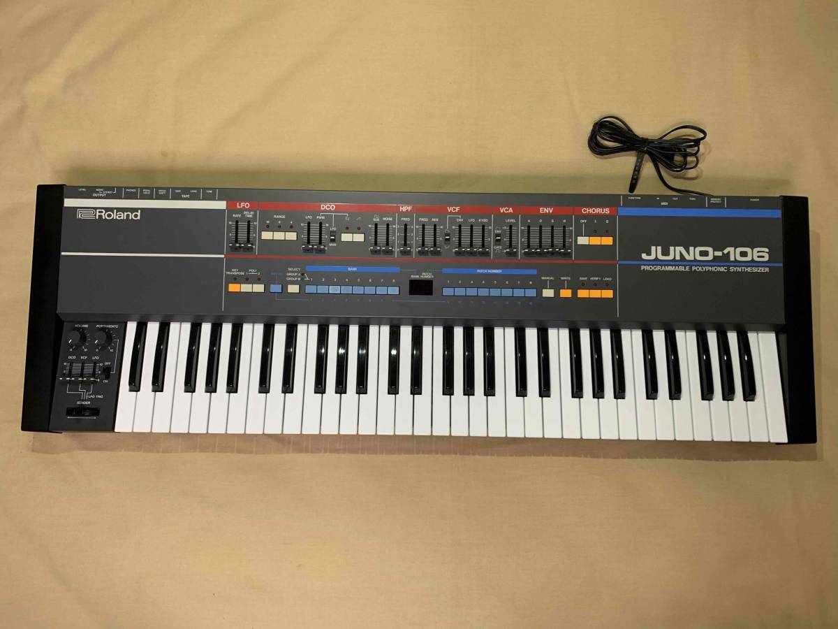 Roland JUNO-106 JUNO-106S アナログシンセサイザー ローランド ” JUNO 