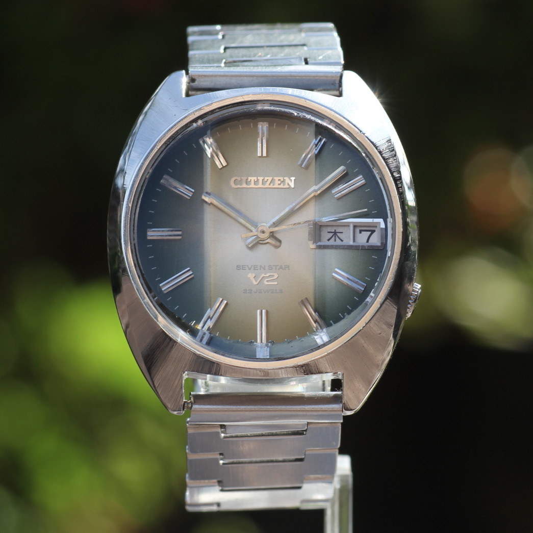 ⭐︎稼動品⭐︎ Sevenstars 2000MODEL セブンスター腕時計 限定品 稼働品 CITIZEN シチズン SEVEN STAR セブンスターV2 GN-4-S 自動巻