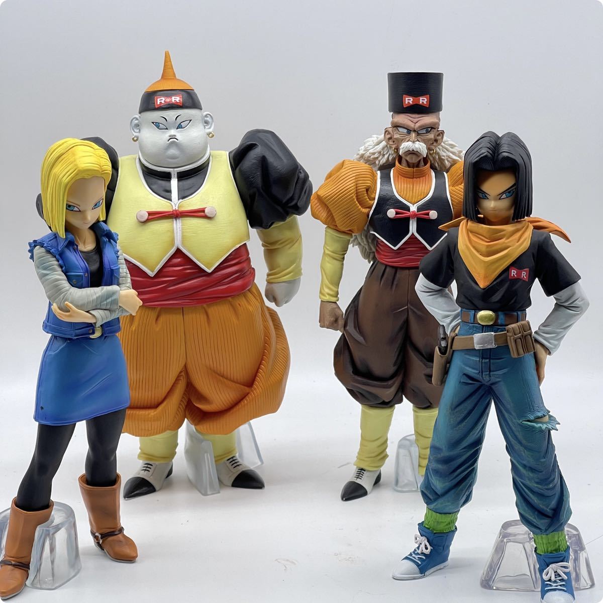 ドラゴンボールフィギュア/ 人造人間17号/18号/19号/20号/4体セット/GK 