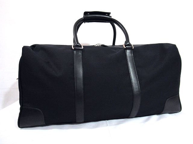 ◇超美品◇COACH コーチ 2WAY ボストンバッグ キャンバス×レザー ロゴ