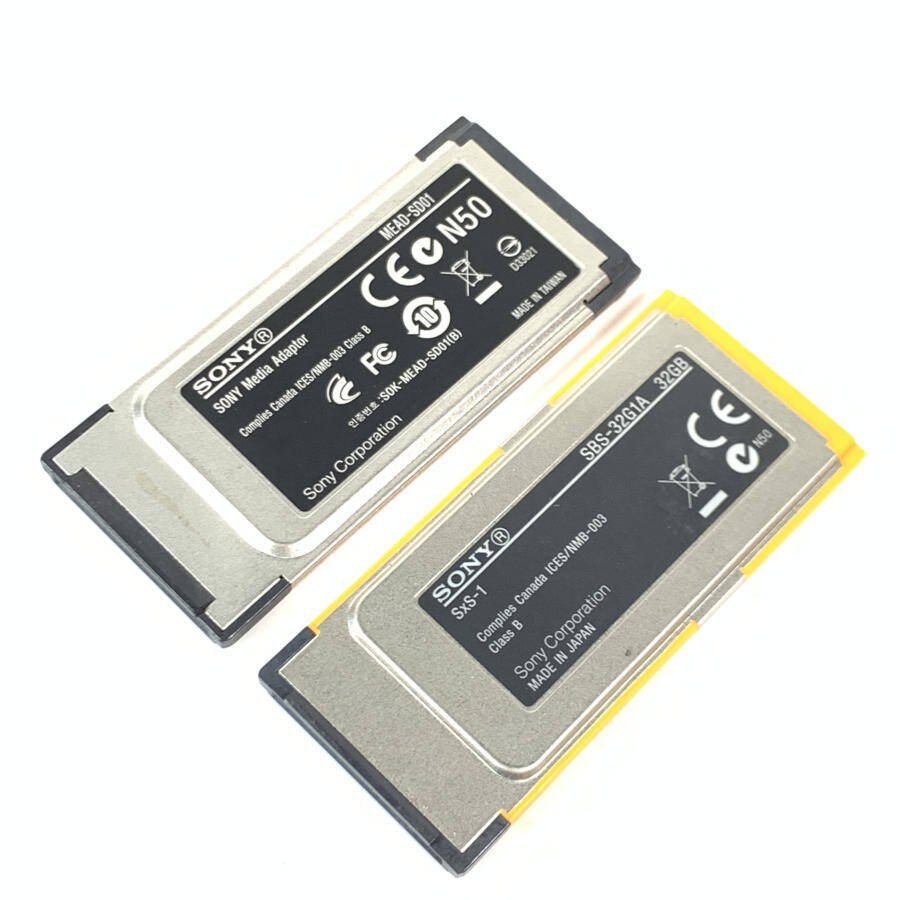 SONY ソニー SBS-32G1A(SxSメモリーカード32GB/ケース付)x1/MEADーSD01