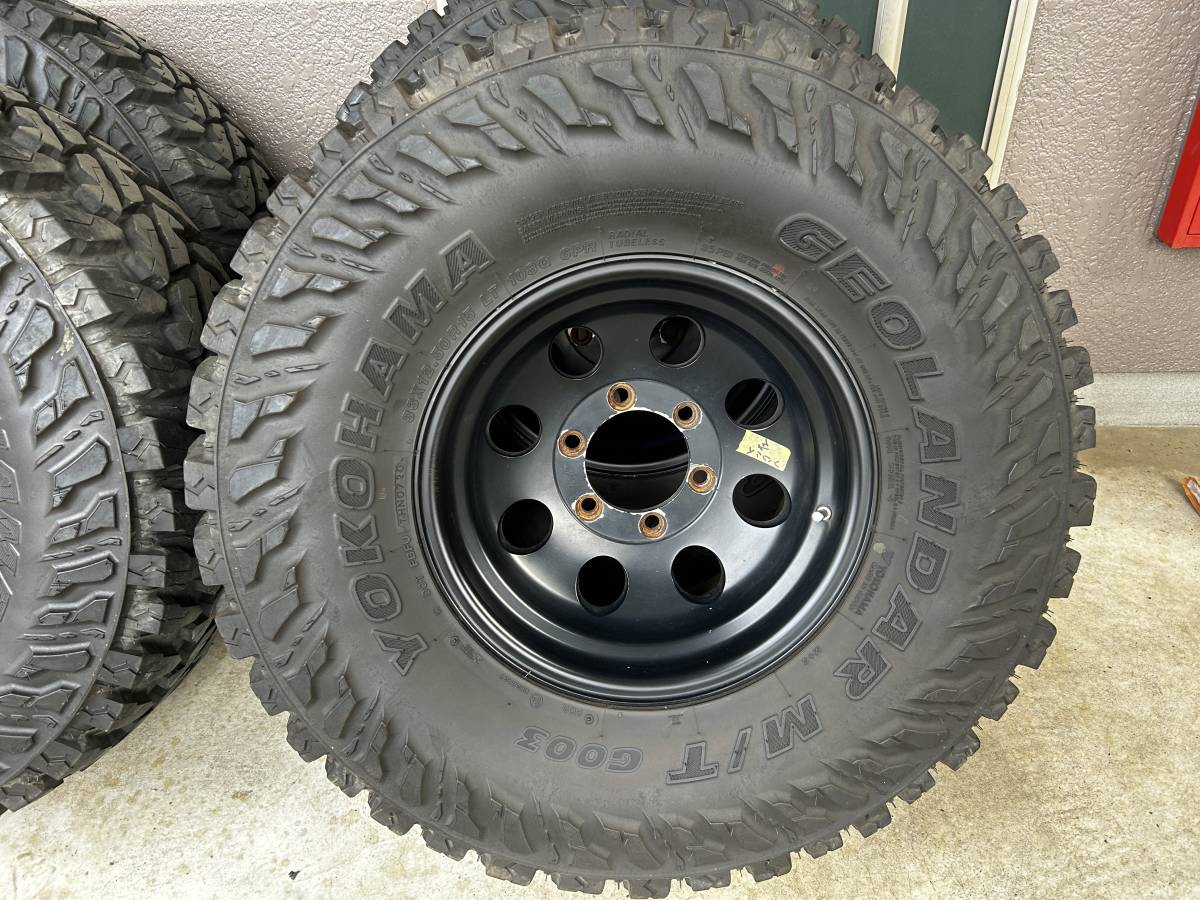 夏4本セット YOKOHAMA ヨコハマ ジオランダー MT 33×12.50r15 ミッキー 