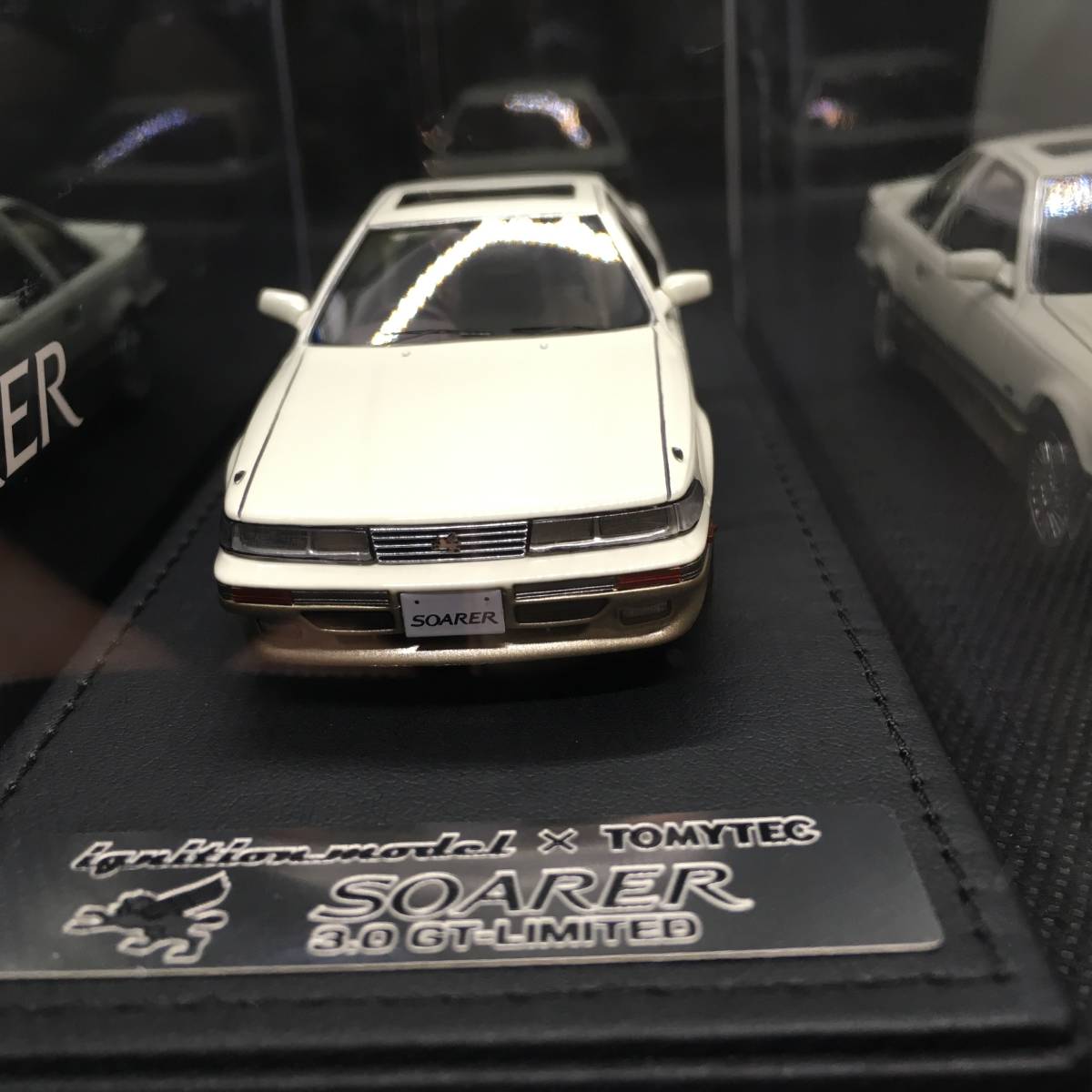 TOMYTEC】トヨタ ソアラ 3.0GT リミテッド（パールホワイト/ベージュ
