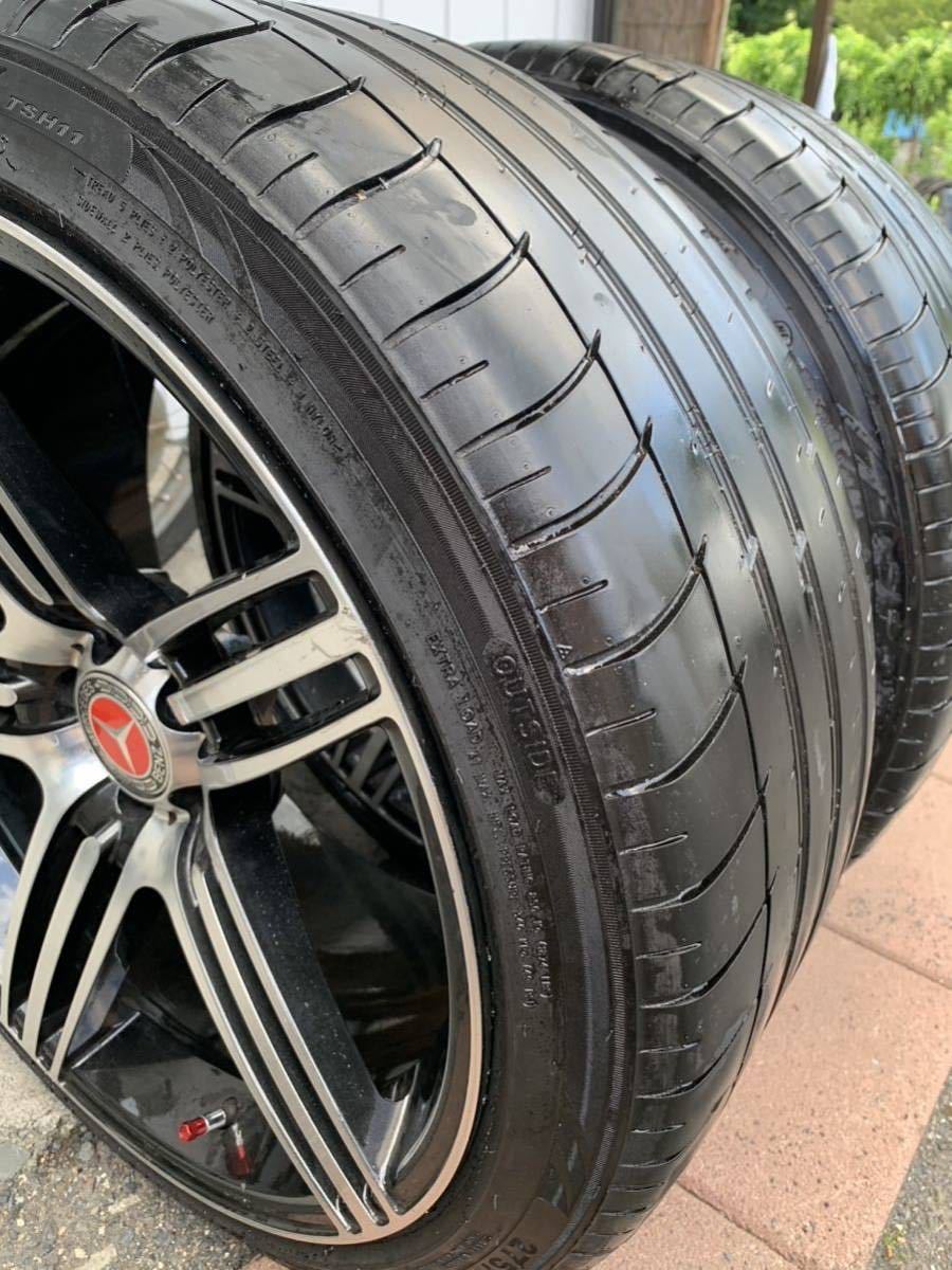 中古 美品 SURPLICE『ST7A』ブラック&ポリッシュ/20インチ/アルミ  