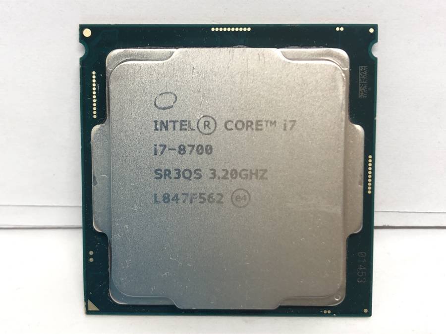 ◇ INTEL CORE I7-8700 3.20GHZ ジャンク ◇ クーポン最安値 動作確認