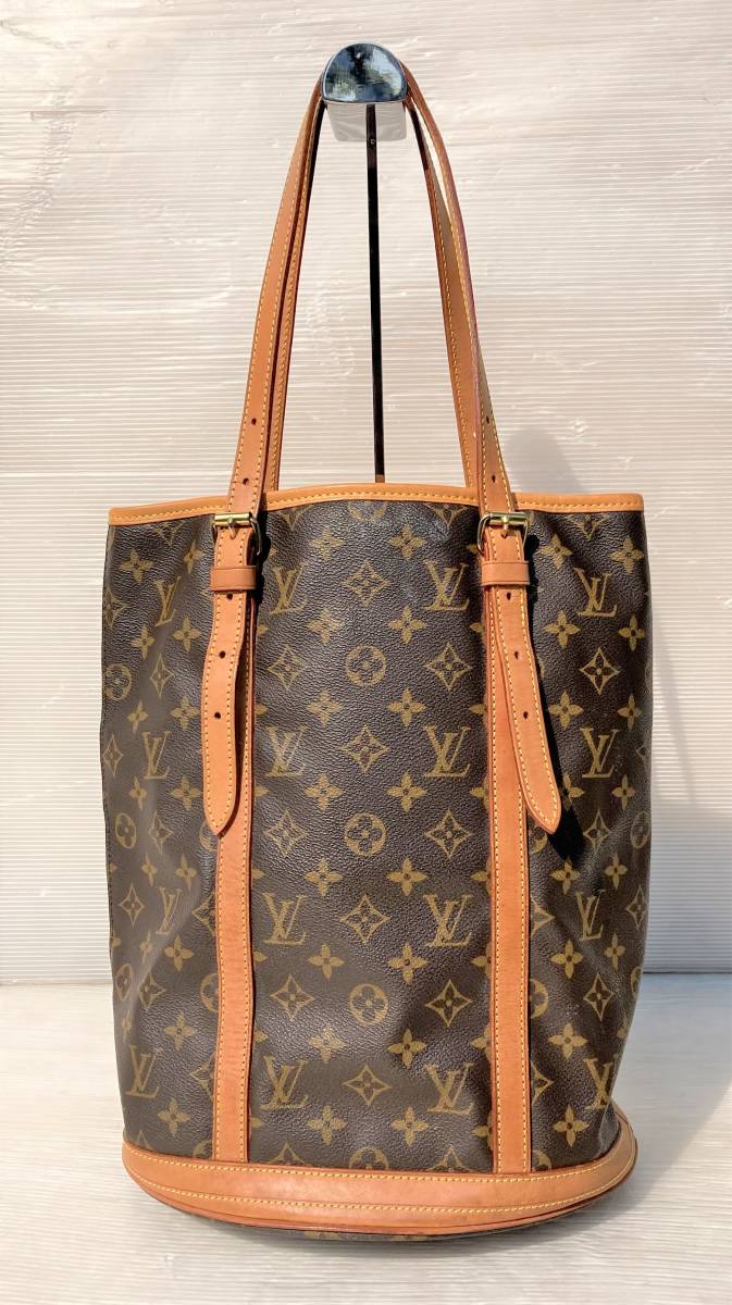 LOUIS VUITTON ルイヴィトン バケット GM ポーチ付き バケツ型 