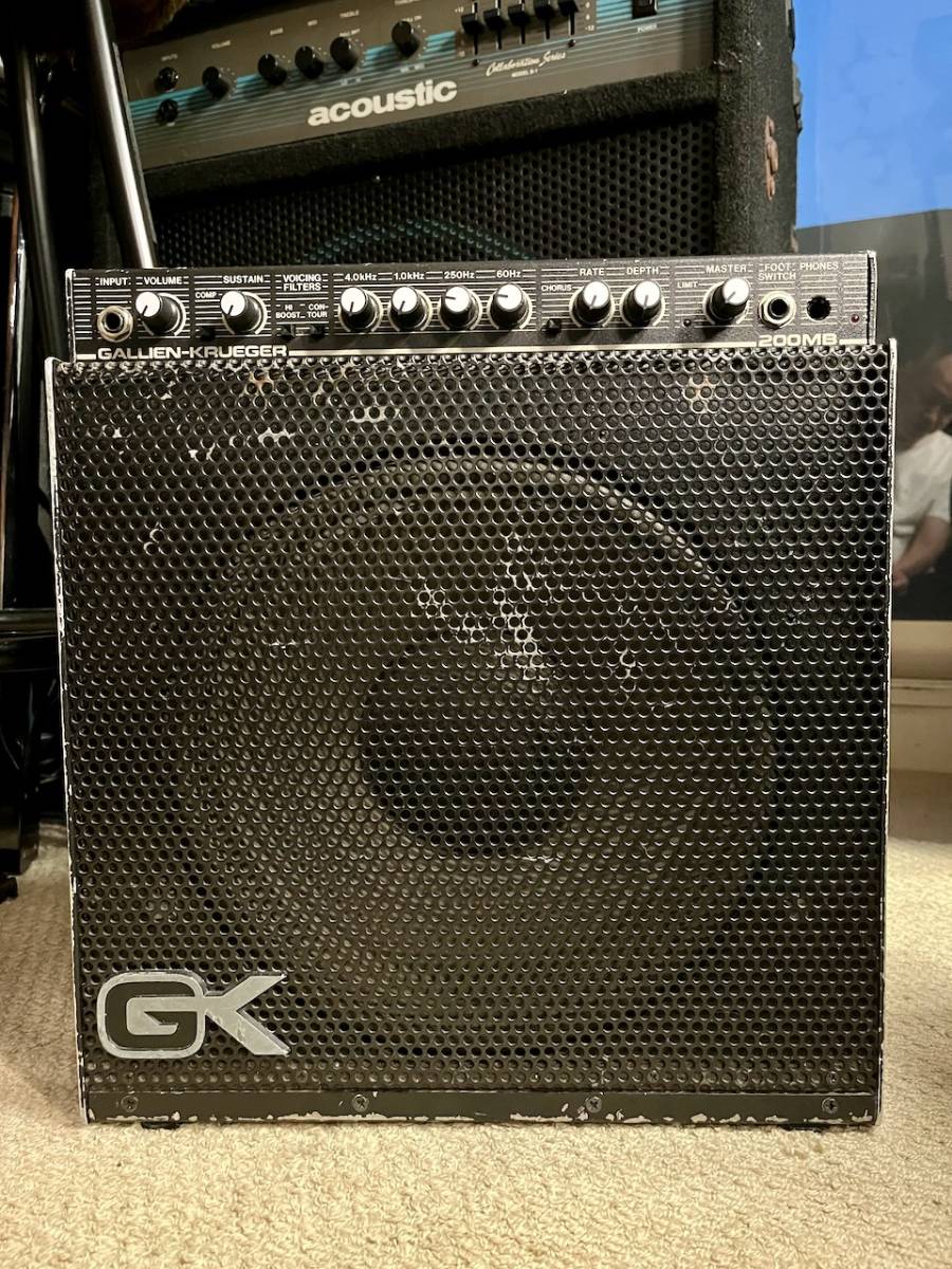 中古】GALLIEN-KRUEGER MB200 ベースアンプ（GALLIEN-KRUEGER MB200 