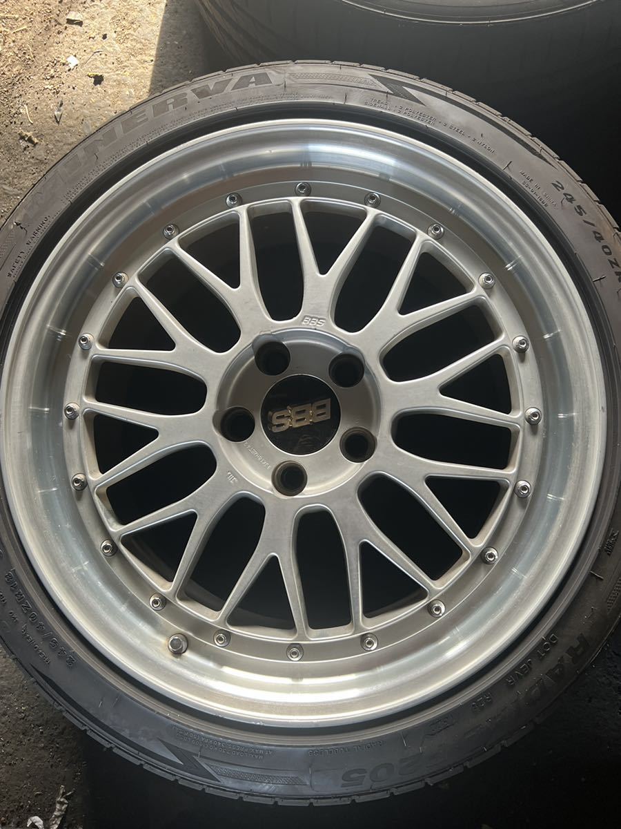 BBS LM 18インチ 080 082 8J ET40 9J ET42 PCD 114.3 タイヤ 245 40 18 