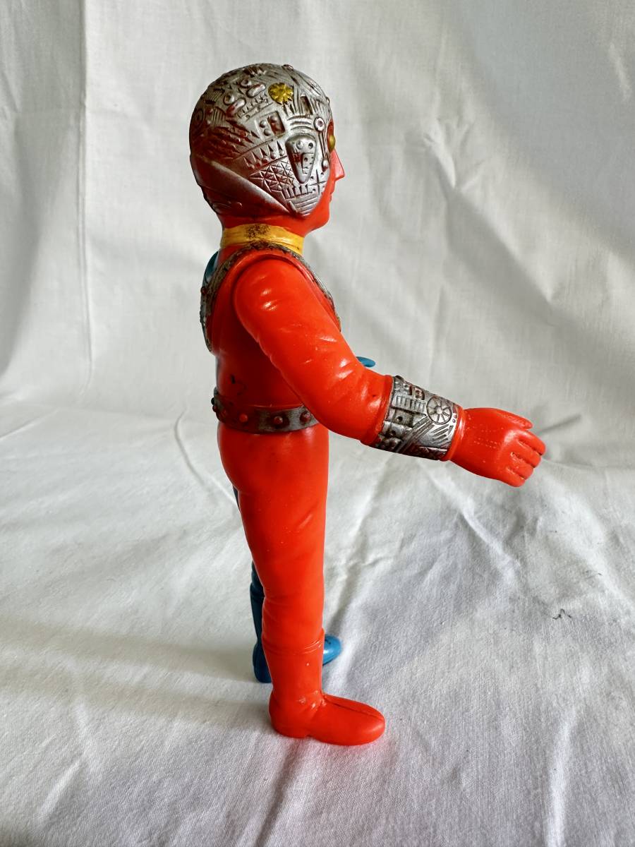 当時物 希少 ハカイダー 14cm 人造人間キカイダー 石森プロ ポピー ソフビ POPY 石森プロ ソフビ 人造人間キカイダー レトロ ビンテージ 全長約