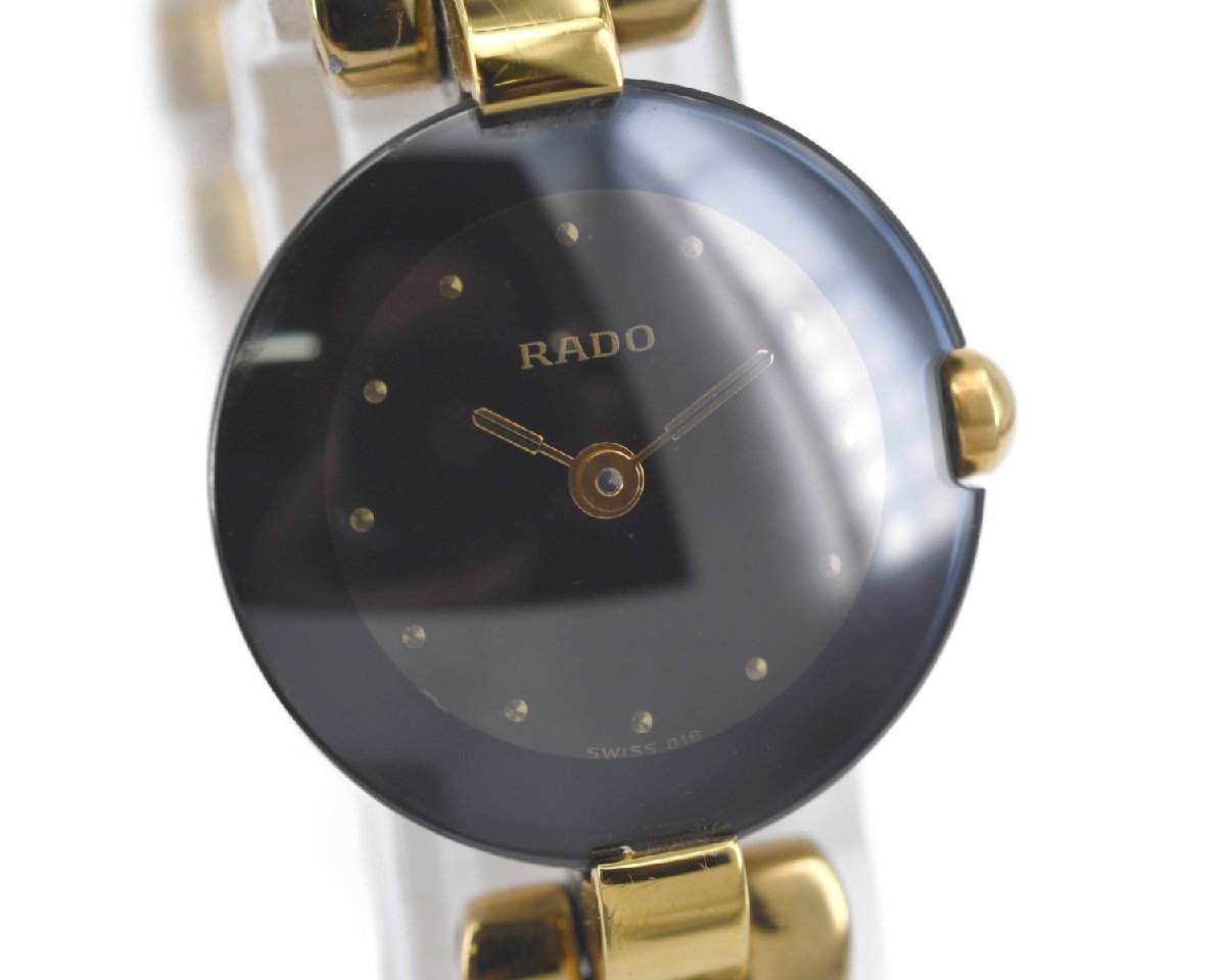 中古品] 稼働品【RADO】ラドー クポール レディース 204.4079.4N