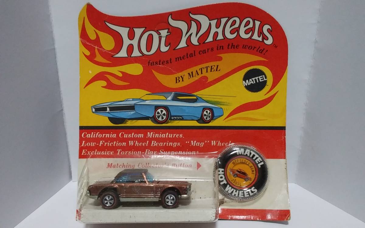 HOT WHEELS #6275 MERCEDES-BENZ 280SL 未開封 塗装難 ホットウィール