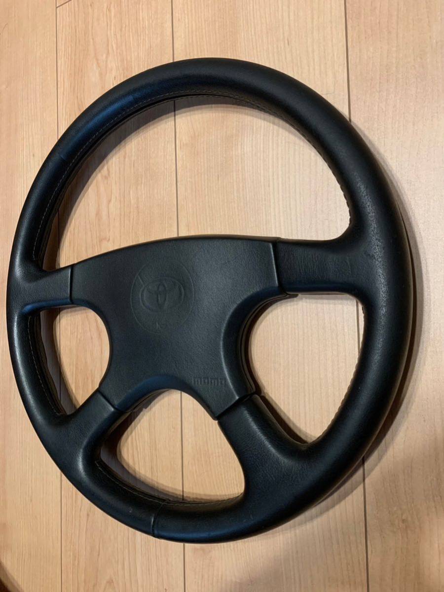 トヨタ純正 MOMO 90年代 18系セリカ、70スープラ ST185 当時物 モモ