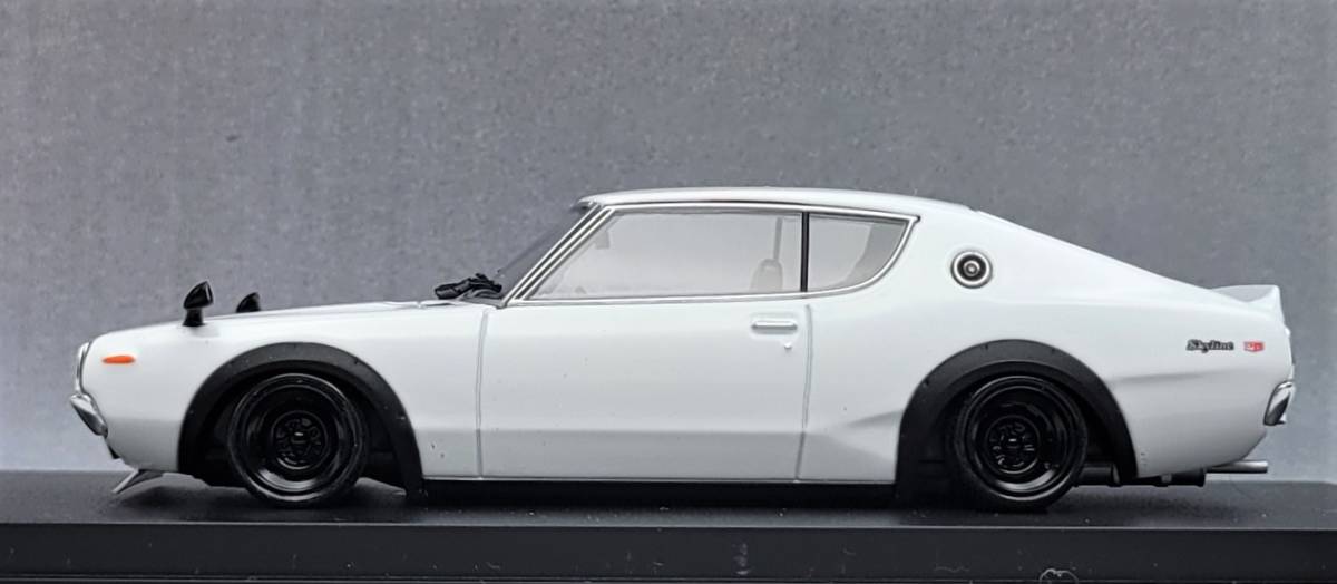 1/64 スカイライン改 ケンメリ2Dr ロンシャンXR-4 アルミ製 深リム 1