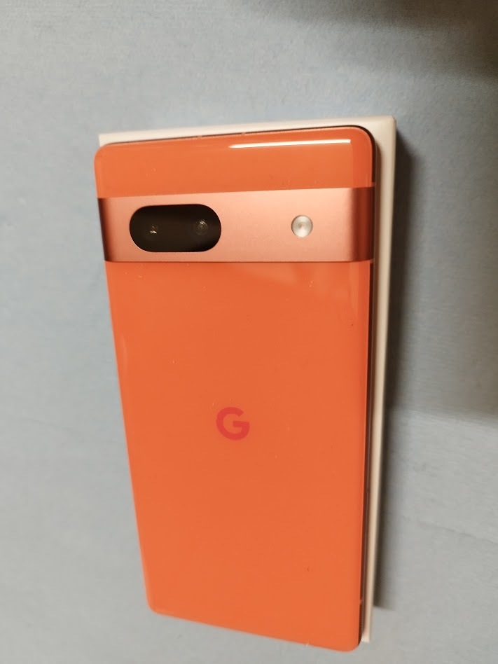 ☆超美品☆Google Pixel 7a☆ Coral☆Google Store一括購入品