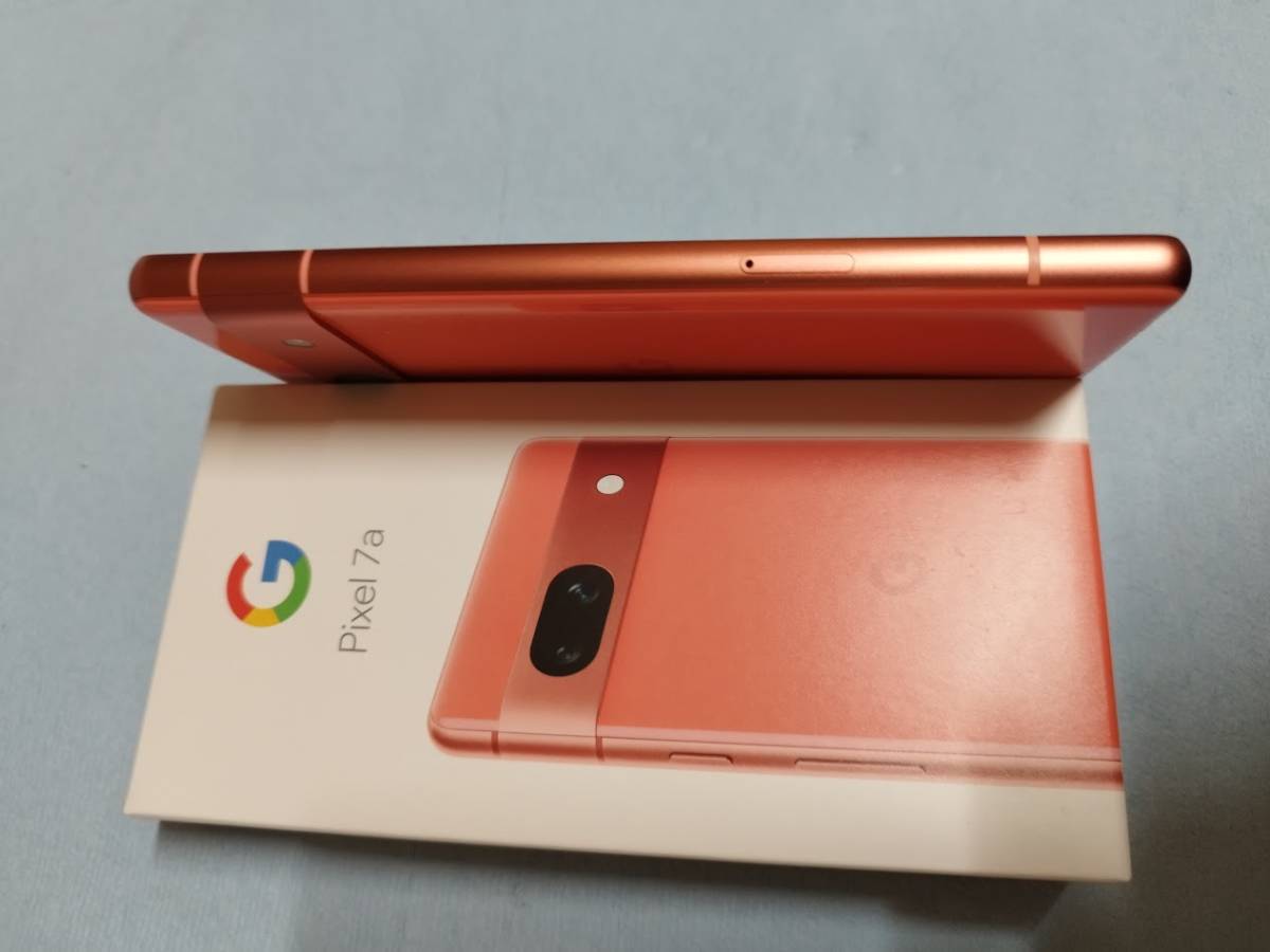 ☆超美品☆Google Pixel 7a☆ Coral☆Google Store一括購入品