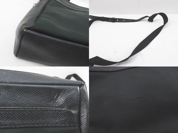 ルイヴィトン LOUIS VUITTON タイガ サヤン M30902 ショルダーバッグ