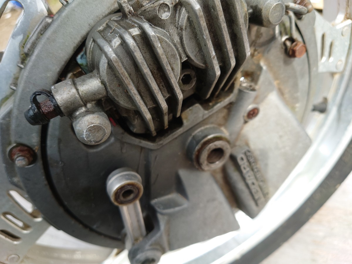 ホンダ CBX400F 1型 ホイール フロントホイール ブレーキ インボード 