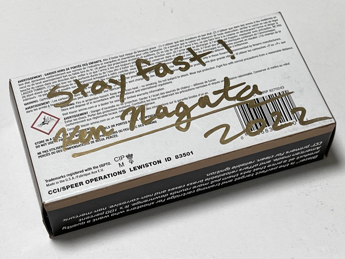 【市】CCI BLAZER Ammunition 9mm Luger 115 Gr FMJ空箱【Kenny応援】①